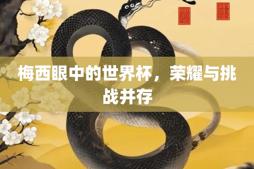 梅西眼中的世界杯，荣耀与挑战并存
