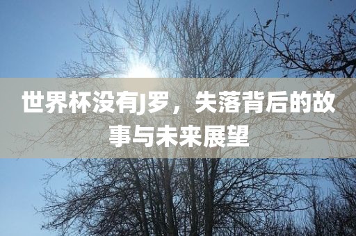世界杯没有J罗，失落背后的故事与未来展望