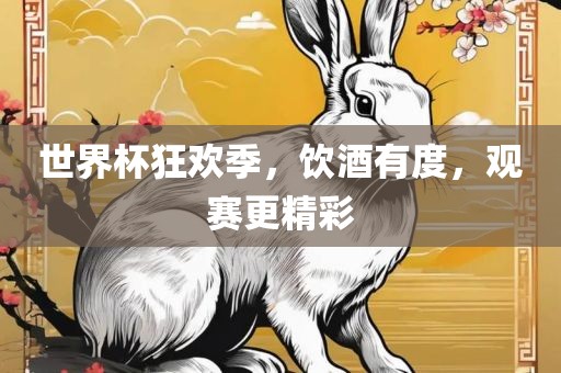 世界杯狂欢季，饮酒有度，观赛更精彩