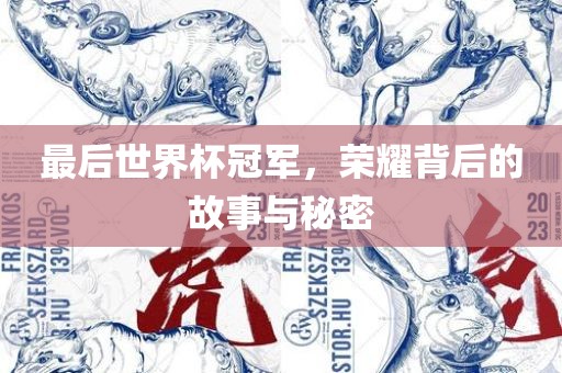 最后世界杯冠军，荣耀背后的故事与秘密