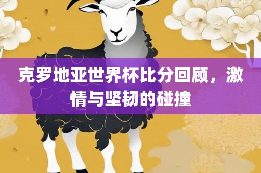 克罗地亚世界杯比分回顾，激情与坚韧的碰撞