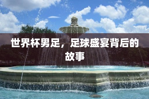 世界杯男足，足球盛宴背后的故事
