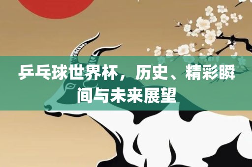乒乓球世界杯，历史、精彩瞬间与未来展望