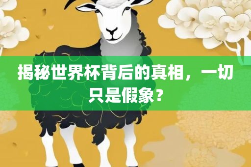 揭秘世界杯背后的真相，一切只是假象？