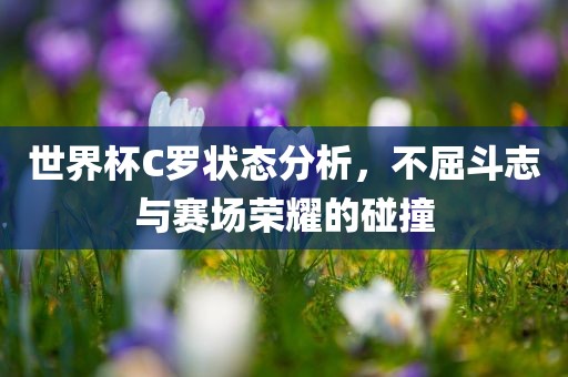 世界杯C罗状态分析，不屈斗志与赛场荣耀的碰撞