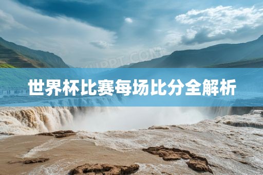 世界杯比赛每场比分全解析