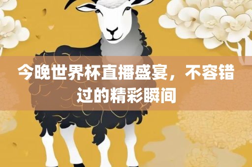 今晚世界杯直播盛宴，不容错过的精彩瞬间