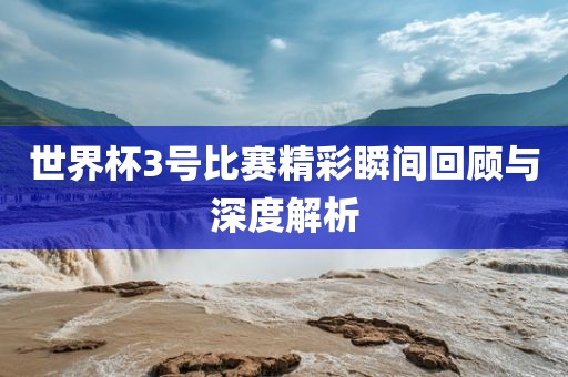 世界杯3号比赛精彩瞬间回顾与深度解析
