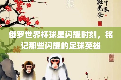 俄罗世界杯球星闪耀时刻，铭记那些闪耀的足球英雄