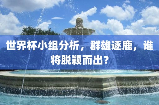 世界杯小组分析，群雄逐鹿，谁将脱颖而出？