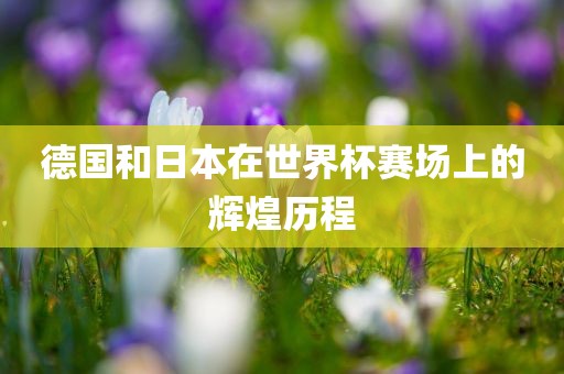 德国和日本在世界杯赛场上的辉煌历程