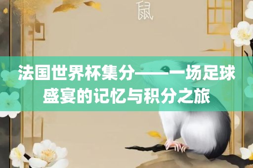 法国世界杯集分——一场足球盛宴的记忆与积分之旅
