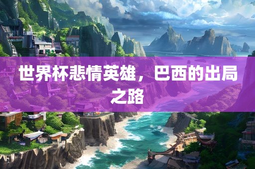 世界杯悲情英雄，巴西的出局之路