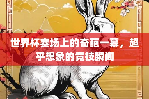 世界杯赛场上的奇葩一幕，超乎想象的竞技瞬间