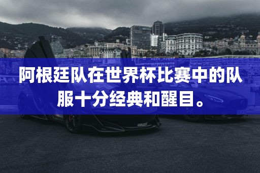 阿根廷队在世界杯比赛中的队服十分经典和醒目。