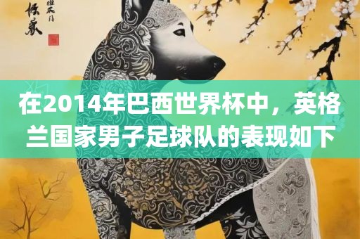 在2014年巴西世界杯中，英格兰国家男子足球队的表现如下