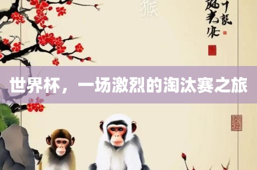 世界杯，一场激烈的淘汰赛之旅