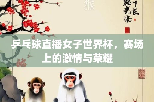乒乓球直播女子世界杯，赛场上的激情与荣耀