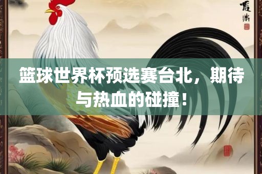 篮球世界杯预选赛台北，期待与热血的碰撞！