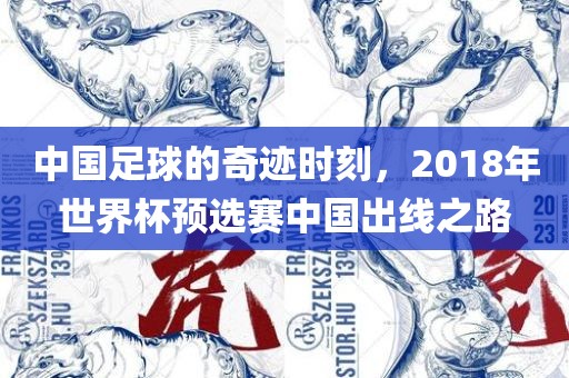 中国足球的奇迹时刻，2018年世界杯预选赛中国出线之路