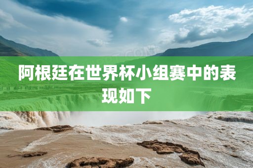 阿根廷在世界杯小组赛中的表现如下