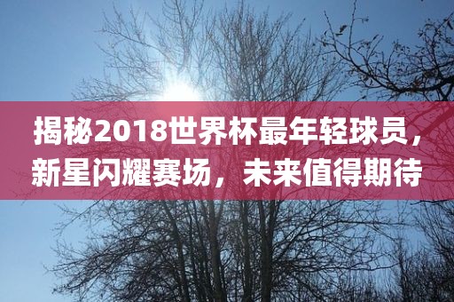揭秘2018世界杯最年轻球员，新星闪耀赛场，未来值得期待