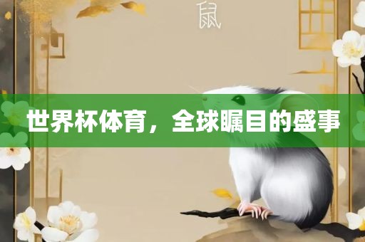 世界杯体育，全球瞩目的盛事