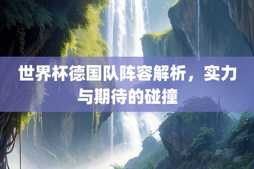 世界杯德国队阵容解析，实力与期待的碰撞
