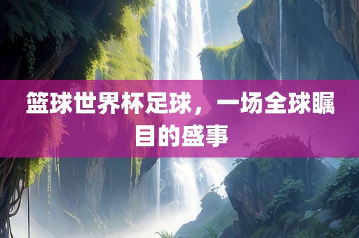 篮球世界杯足球，一场全球瞩目的盛事