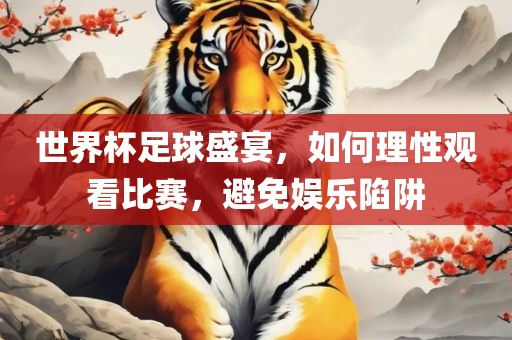 世界杯足球盛宴，如何理性观看比赛，避免娱乐陷阱