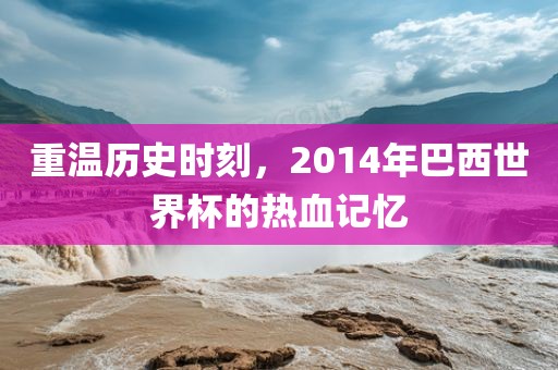 重温历史时刻，2014年巴西世界杯的热血记忆