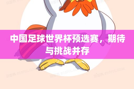中国足球世界杯预选赛，期待与挑战并存