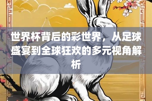 世界杯背后的彩世界，从足球盛宴到全球狂欢的多元视角解析