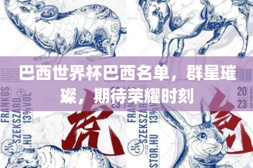 巴西世界杯巴西名单，群星璀璨，期待荣耀时刻