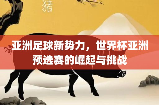 亚洲足球新势力，世界杯亚洲预选赛的崛起与挑战