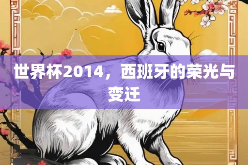 世界杯2014，西班牙的荣光与变迁