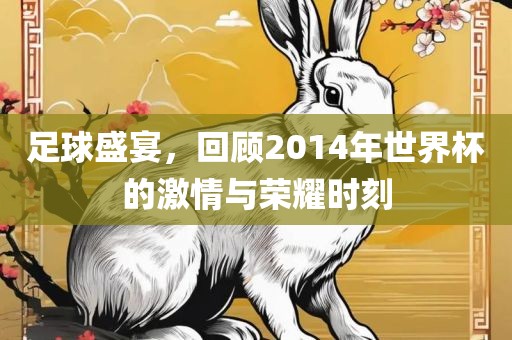 足球盛宴，回顾2014年世界杯的激情与荣耀时刻
