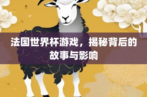 法国世界杯游戏，揭秘背后的故事与影响