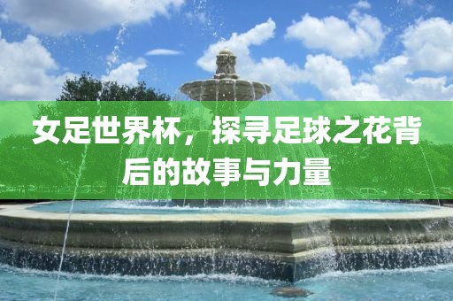 女足世界杯，探寻足球之花背后的故事与力量