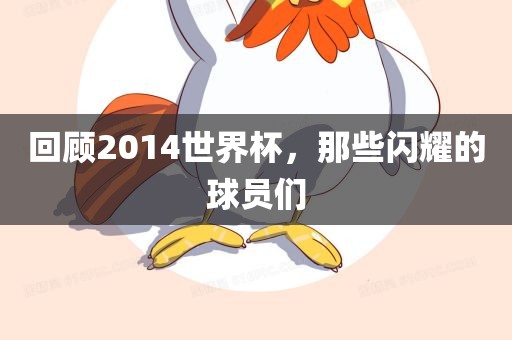 回顾2014世界杯，那些闪耀的球员们