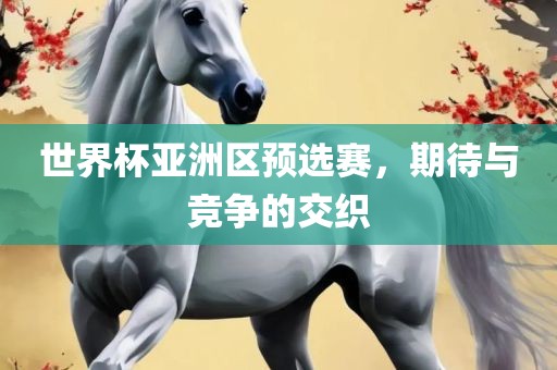 世界杯亚洲区预选赛，期待与竞争的交织