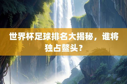 世界杯足球排名大揭秘，谁将独占鳌头？