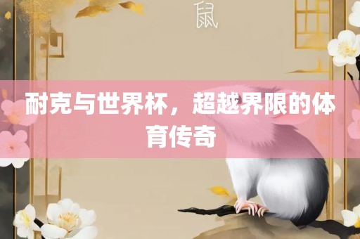 耐克与世界杯，超越界限的体育传奇
