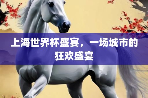 上海世界杯盛宴，一场城市的狂欢盛宴