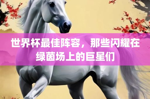 世界杯最佳阵容，那些闪耀在绿茵场上的巨星们