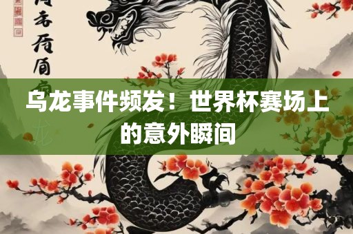 乌龙事件频发！世界杯赛场上的意外瞬间