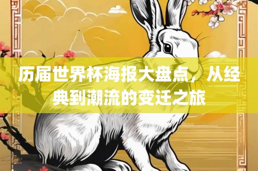 历届世界杯海报大盘点，从经典到潮流的变迁之旅