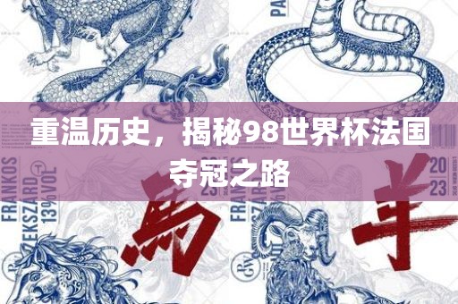 重温历史，揭秘98世界杯法国夺冠之路