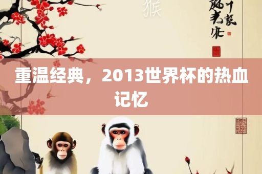 重温经典，2013世界杯的热血记忆