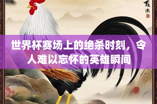 世界杯赛场上的绝杀时刻，令人难以忘怀的英雄瞬间